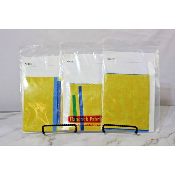 Lot of 3 Hancock Fabrics Quilter's Sampler Club Monthly Block Party Kits - Picture 2 of 6